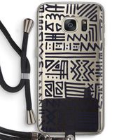 Marrakech print: Samsung Galaxy S7 Transparant Hoesje met koord