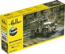 Heller 56996 STARTER KIT GMC CCKW 352 Bouwpakket Schaal 1:72