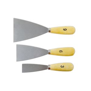 Plamuur messen set 6-delig 3/6/9 cm