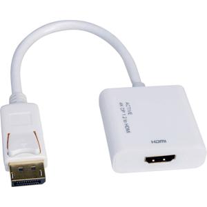 ROLINE 4K2K DisplayPort - HDMI Adapter, Actief, v1.2, DP Male - HDMI Female