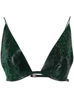 Nuè brassière à ornements strassés - Vert - thumbnail