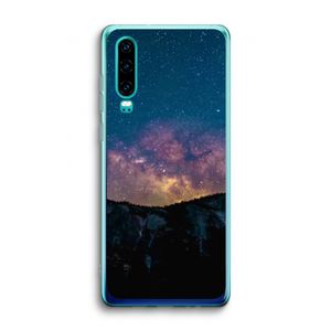 Travel to space: Huawei P30 Transparant Hoesje