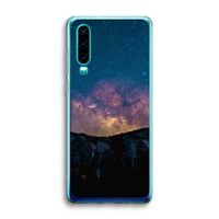Travel to space: Huawei P30 Transparant Hoesje