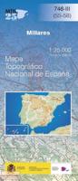 Topografische kaart 746-III Millares | CNIG - Instituto Geográfico Nacional
