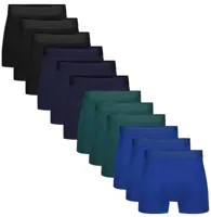 12-pak heren boxers - Rico - Multipack bamboe heren boxershorts - Voordeelverpakking onderbroeken - Herenondergoed