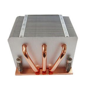 Inter-Tech K-618 CPU-koellichaam met ventilator