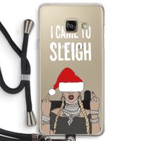Came To Sleigh: Samsung Galaxy A3 (2016) Transparant Hoesje met koord