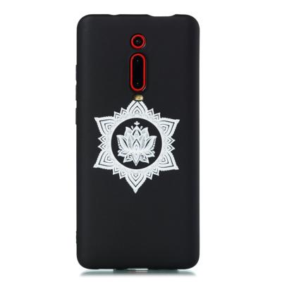 Voor Xiaomi Redmi K20 schokbestendig zachte TPU beschermende case (hexagram bloem patroon)