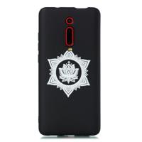 Voor Xiaomi Redmi K20 schokbestendig zachte TPU beschermende case (hexagram bloem patroon)