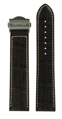 Horlogeband Certina C0244472603100A Leder Bruin 21mm