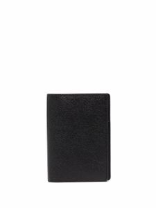 Maison Margiela portefeuille à coutures contrastantes - Noir