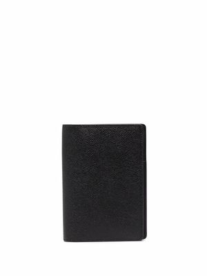 Maison Margiela portefeuille à coutures contrastantes - Noir