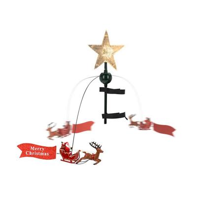Kerstster Gouden Polypropyleen 22 X 8 X 51 CM
