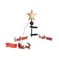Kerstster Gouden Polypropyleen 22 X 8 X 51 CM