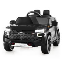 12V Elektrische Kinderauto Batterijaangedreven Chevrolet Tahoe met 2,4 G Afstandsbediening Vering Felle Lichten