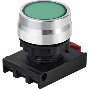 TRU COMPONENTS TC-12835240 ONPOW26BK-Z/G Frontelement voor druktoets Knop Groen 1 stuk(s)