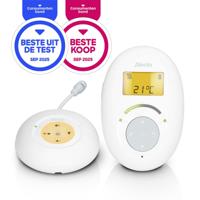 Alecto DBX120 - Full Eco DECT babyfoon met display - Wit/Lichtblauw