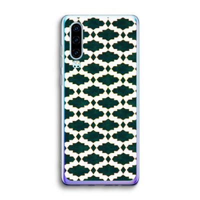 Moroccan tiles: Huawei P30 Transparant Hoesje