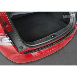 RVS Bumper beschermer passend voor 'Deluxe' Tesla Model S 2012- Zwart/Zwart Carbon AV244085