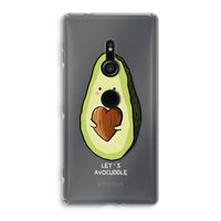 Avocuddle: Sony Xperia XZ2 Transparant Hoesje