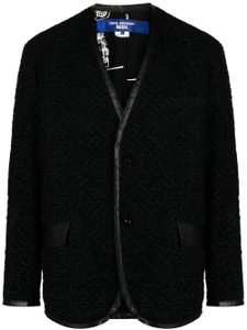 Junya Watanabe MAN veste boutonnée à col v - Noir