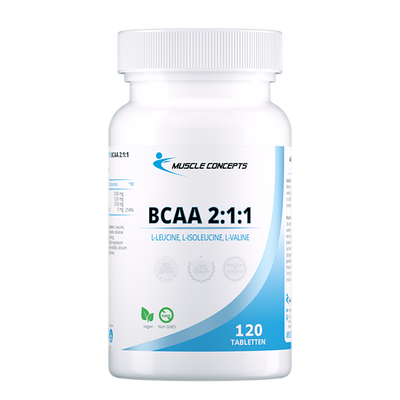 BCAA tabletten 2:1:1