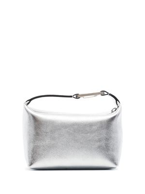 EÉRA mini sac Moon en cuir métallisé - Argent
