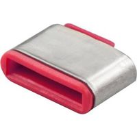Lindy 40437 poortblokker USB Type-C Roze 10 stuk(s) - thumbnail