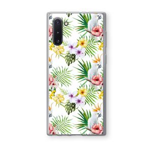 Gele kuif: Samsung Galaxy Note 10 Transparant Hoesje