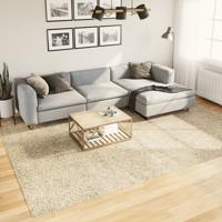 VidaXL Vloerkleed pamplona shaggy hoogpolig modern 240x340 cm goud