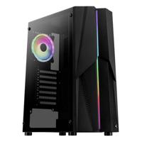 AeroCool Mecha-G-BK-v2 Midi-tower PC-behuizing Zwart