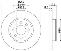 Remschijf 8DD355112471
