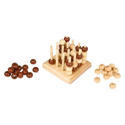 Small Foot foor n a row 3d houten strategiespel