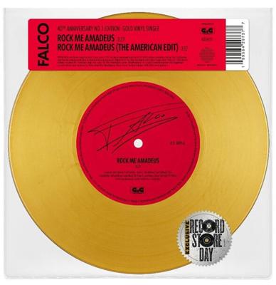Single: Falco - Rock Me Amadeus (Goud Vinyl) (Record Store Day 2026) (LP)