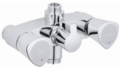 Grohe Costa-S douchekraan met omstelling en uitloop zonder koppeling 12cm chroom