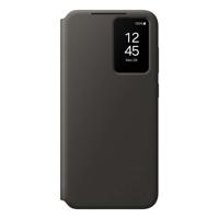 Galaxy S24 FE Smart View-hoesje met kaarthouder zwart