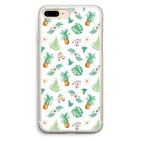 Ananas bladeren: iPhone 7 Plus Transparant Hoesje