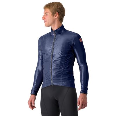 Castelli Aria shell fietsjack belgian blue heren