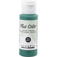 Plus Color acrylverf, donkergroen, 60 ml/ 1 fles