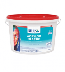 relius acrylor classic donkere kleur 12.5 ltr