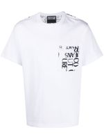 Versace Jeans Couture t-shirt à imprimé graphique - Blanc - thumbnail