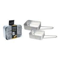 Keukenhaakjes Lifetime 1 L 1,3 L 16,7 X 13,1 X 5,8 cm Ø 18 cm Ø 16 cm 2 Onderdelen (2 Stuks)