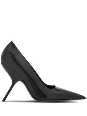 Ferragamo escarpins Eva 105 mm à bout pointu - Noir