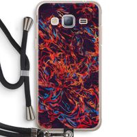 Lucifer: Samsung Galaxy J3 (2016) Transparant Hoesje met koord