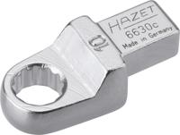 HAZET Insteekringsleutel 6630C-10 · 9 x 12 mm insteekvierkant massief · Buitentwaalfkant tractieprofiel · SW 10 mm