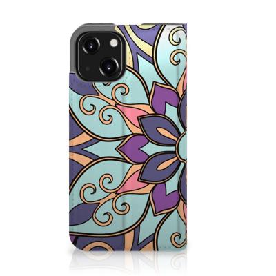 iPhone 13 Mini Smart Cover Purple Flower
