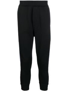 DSQUARED2 pantalon de jogging à logo imprimé - Noir