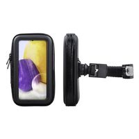 Shop4 - Samsung Galaxy A72 Motorhouder Stuur Zwart - thumbnail