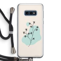 Love your petals: Samsung Galaxy S10e Transparant Hoesje met koord