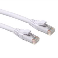 ACT IB6302 U/UTP CAT6A Patchkabel Snagless Wit - 2 meter
